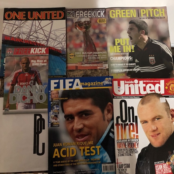 Manchester United Other - Vintage Soccer Magazines